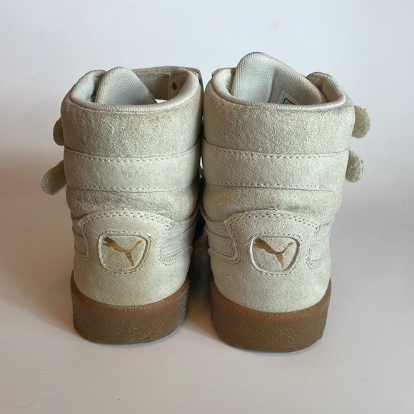 Puma sky contact brown suede high top sneakers size 6.5 - Picture 4 of 8